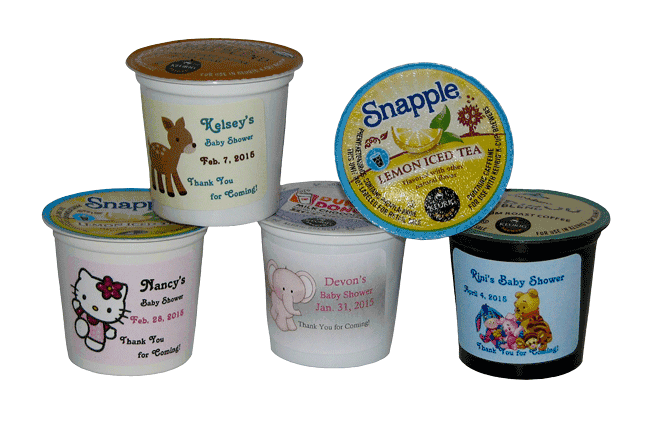 Personalized K-Cup Favors