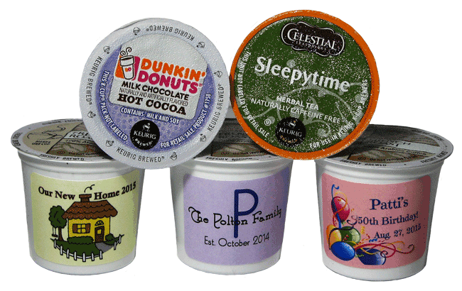 Personalized K Cup Favors