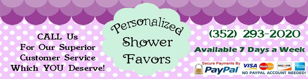 Personalized Shower Favors